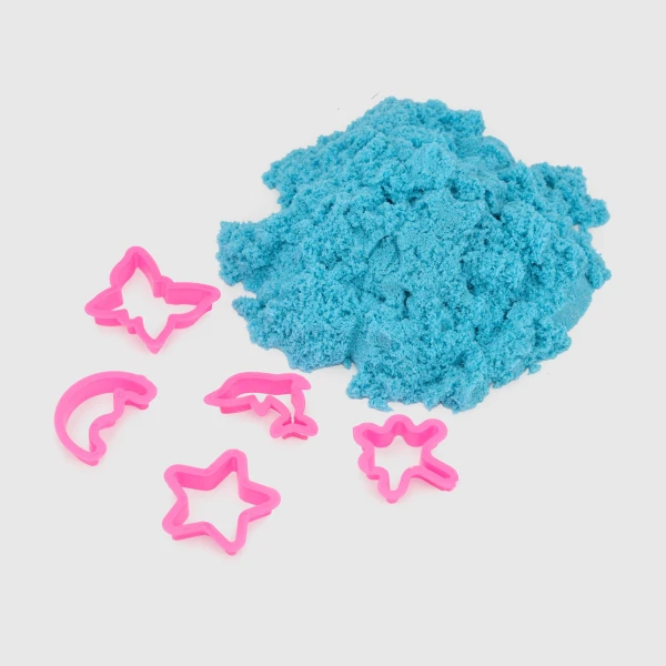 Купить Кинетический песок "Magic sand в пакете" STRATEG 39403-3 Голубой (4823113865160) Артикул: 4823113865160 Фото №2