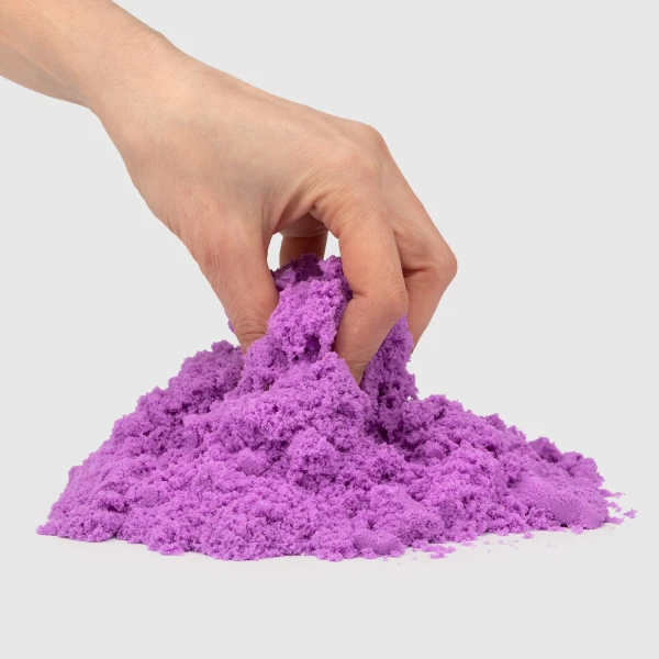 Купить Кинетический песок "Magic sand в пакете" STRATEG 39403-4 Фиолетовый (4823113865177) Артикул: 4823113865177 Фото №3