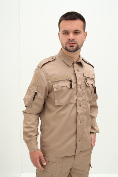Китель тактичний military, Бежевий L КТМ-1 MU (2000989157403A)