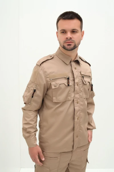 Китель тактический military, Бежевый L КТМ-1 MU (2000989157403A)