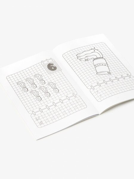 Купити Книга розмальовок "Букви та цифри" 12B-010 Різнокольоровий Артикул: 4820168950100 Фото №3
