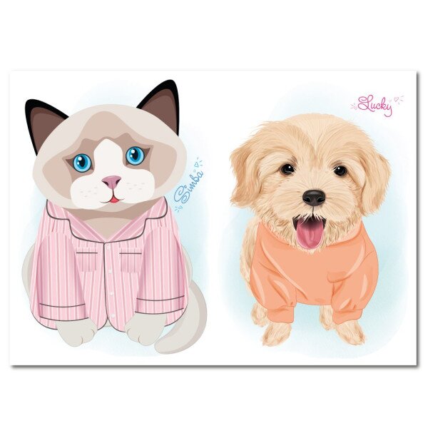 Купити Книга з наліпкам "Dogs & Cats" Апельсин РМ-76-03 Артикул: 9786178275129 Фото №3