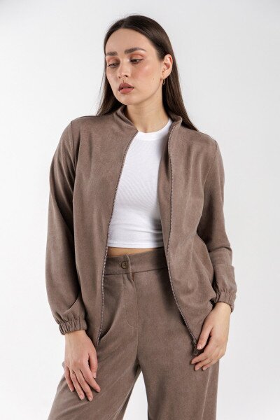Кофта жіноча 2408-K 2XL Коричневий (2000990436917D)