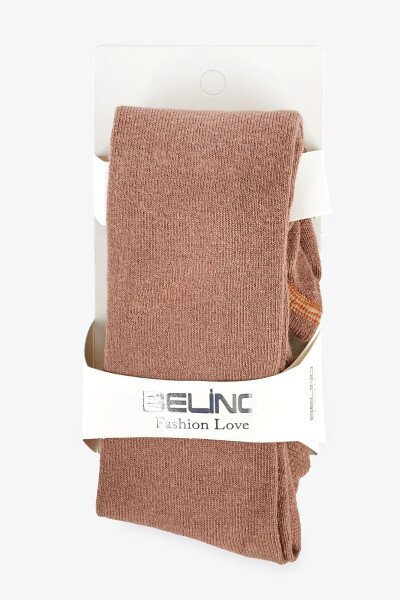 Купить Колготы для девочки Belino KB87 68-74 см Коричневый Артикул: 2000999152566 Фото №4