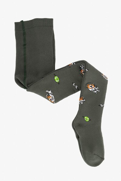 Колготы для мальчика Master Step 5501 Корги 104-110 см Хаки