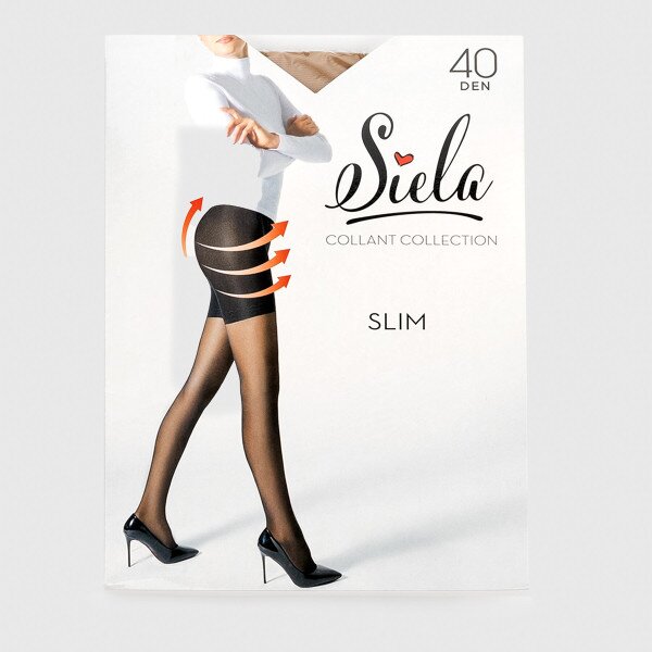 Колготи жіночі SIELA SLIM 40 2 Бежевий (4820040244716A)