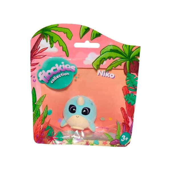 Коллекционная фигурка S2 НАРВАЛ НИКО Flockies FLO0406 (5904754604062)