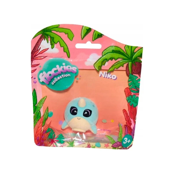 Купить Коллекционная фигурка S2 НАРВАЛ НИКО Flockies FLO0406 (5904754604062) Артикул: 5904754604062 Фото №1