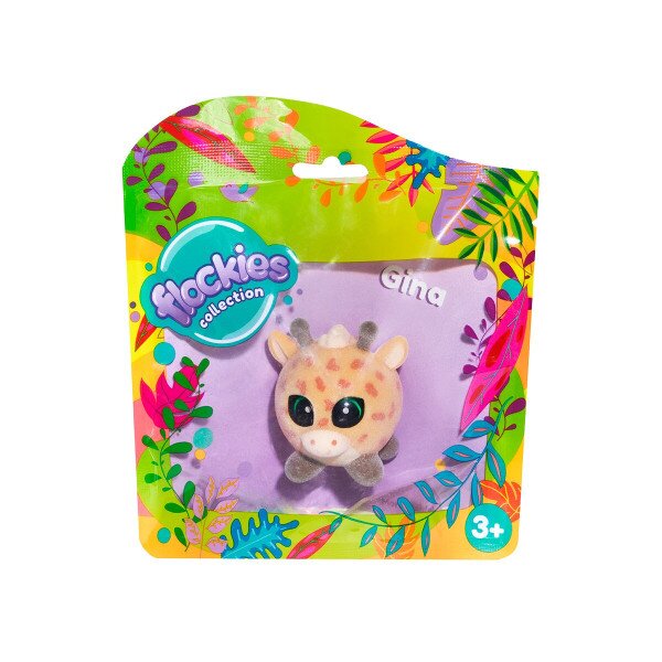 Колекційна фігурка ЖИРАФА ДЖИНА Flockies FLO0114 (5904754601146)