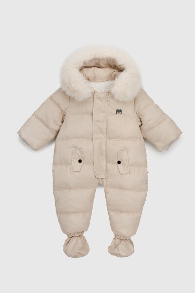 Комбінезон дитячий Snowgenius 190719 68 см Бежевий (2000990677846W)