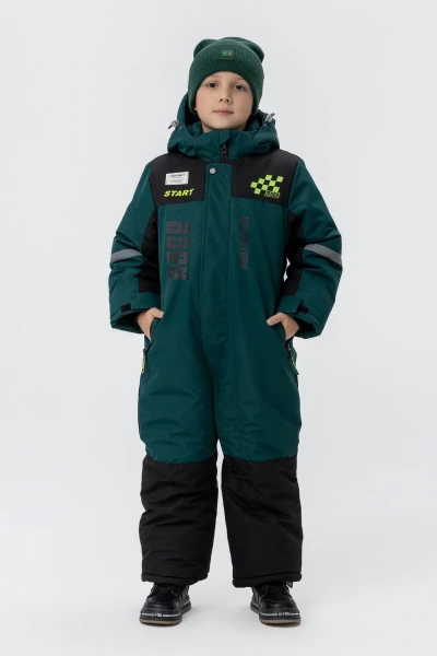 Комбінезон для хлопчика Snowgenius H20-011 128 см Зелений (2000989627579W)