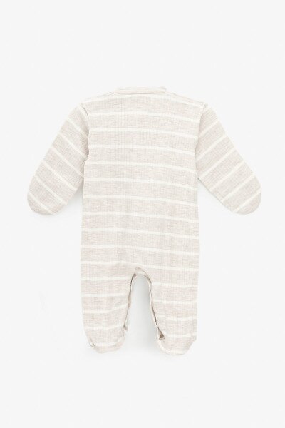 Купить Комбинезон для малышей Baby Life P-913 68 см Бежево-молочный Артикул: 2000990978288 Фото №3