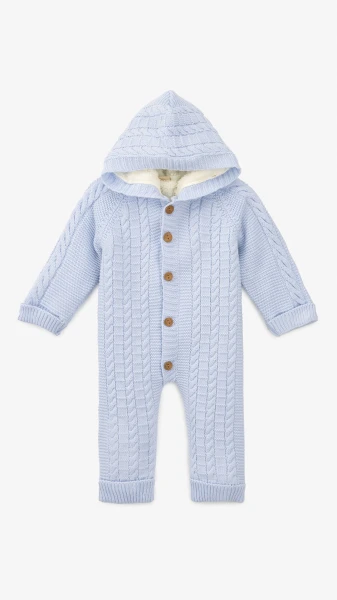Купить Комбинезон для мальчика Mini Papi 51008 74 см Голубой Артикул: 2000999321634 Фото №1