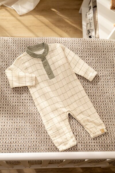 Комбинезон для мальчика Beyaz Bebek 7162 86 см Оливковый (2000990302878S)