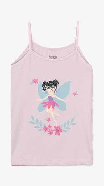 Купить Комплект майка+трусики для девочки ADN Kids 8630 2-3 года Фиолетовый Артикул: 2000999245084 Фото №2