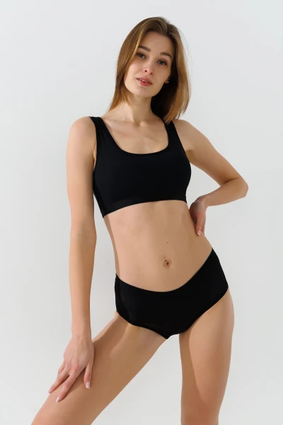 Комплект женский топ+трусы Beisdanna BSK8836WN M Черный