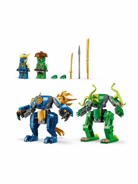 Купить Конструктор "Битва робота дракона Джея" LEGO 71853 Разноцветный Артикул: 5702018055236 Фото №4