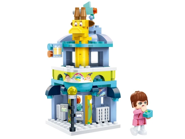 Конструктор &quot;Центральная улица&quot; Игрушечный магазин BanBao ET805 140 эл.