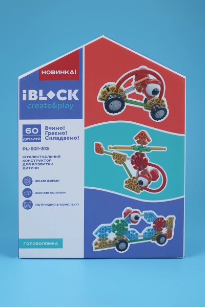 Купить Конструктор детский IBLOCK PL-921-313 Разноцветный (2000989432838) Артикул: 2000989432838 Фото №2