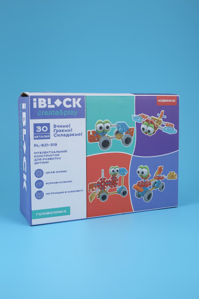 Конструктор детский IBLOCK PL-921-319 Разноцветный (2000989432852)
