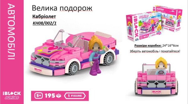 Конструктор Kids hits IBLOCK JUNIOR KH08/002/1 Разноцветный (2000990312839)