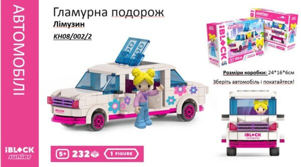 Конструктор Kids hits IBLOCK JUNIOR KH08/002/2 Разноцветный (2000990312846)