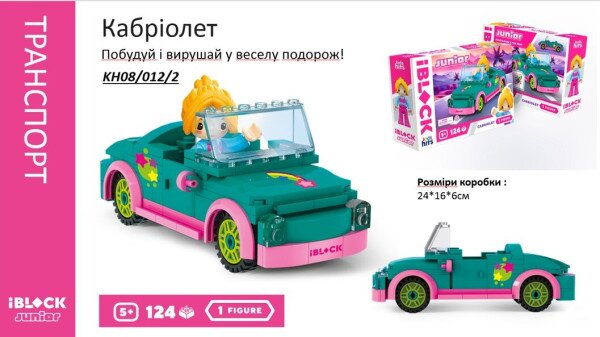 Конструктор Kids hits IBLOCK JUNIOR KH08/012/02 Разноцветный (2000990312877)
