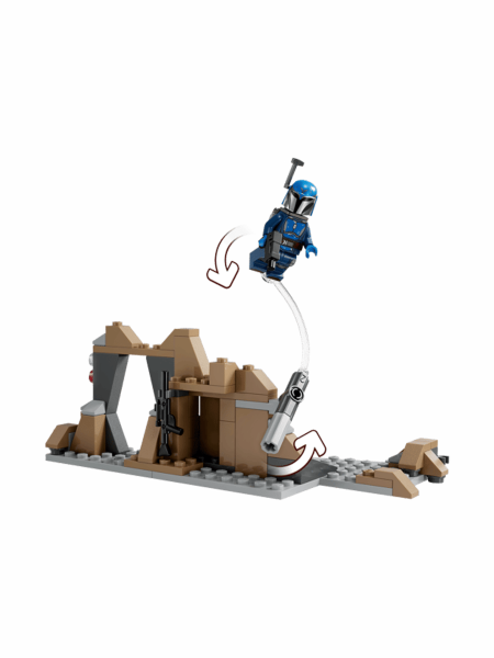 Купить Конструктор LEGO Боевой комплект "Засада на Мандалоре" 75373 109 деталей Разноцветный Артикул: 5702017584324 Фото №2