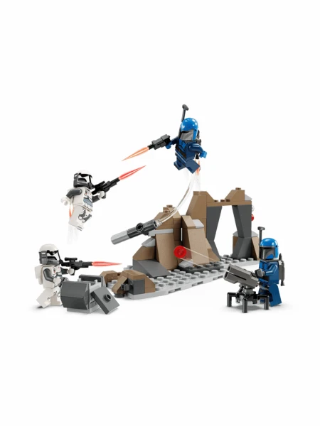 Купить Конструктор LEGO Боевой комплект "Засада на Мандалоре" 75373 109 деталей Разноцветный Артикул: 5702017584324 Фото №4