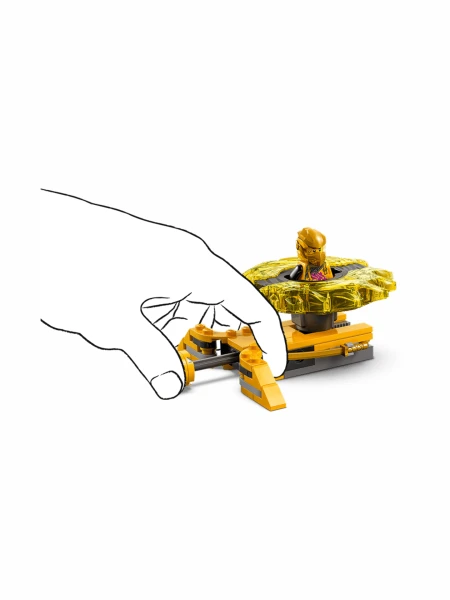 Купить Конструктор LEGO Боевой набор дракона Спин-джитсу 71826 186 эл. Разноцветный Артикул: 5702017818757 Фото №2
