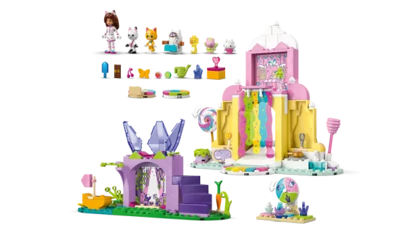 Купить Конструктор LEGO Гора сладостей и сад Китти 11205 263 эл. Разноцветный Артикул: 5702017813462 Фото №3