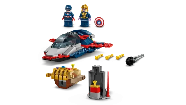 Купить Конструктор LEGO Капитан Америка против Таноса 76319 107 эл. Разноцветный Артикул: 5702017817910 Фото №3