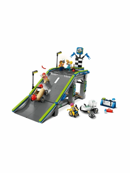 Купити Конструктор LEGO Жодних обмежень: Автодром для гоночних автомобілів 60460 436 ел. Різнокольоровий Артикул: 5702017812601 Фото №3