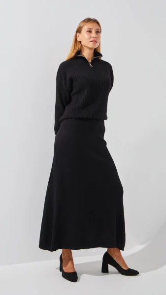 Купить Костюм однотонный женский T321 One Size Черный Артикул: 2000999184284 Фото №1