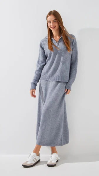Купити Костюм однотонний жіночий T321 One Size Сірий Артикул: 2000999184291 Фото №1