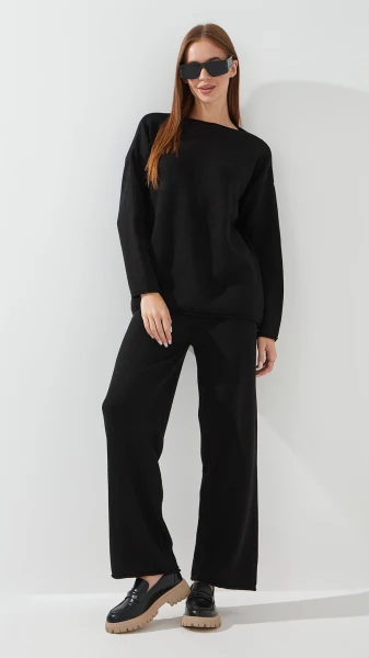 Купити Костюм однотонний жіночий Park karon 10801 One Size Чорний Артикул: 2000990622693 Фото №1