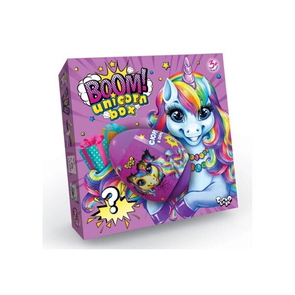 Креативная творчество &quot;Boom! Unicorn Box&quot; укр BUB-01-01U (2000904389322)