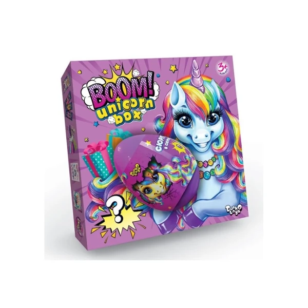 Креативная творчество &quot;Boom! Unicorn Box&quot; укр BUB-01-01U (2000904389322)