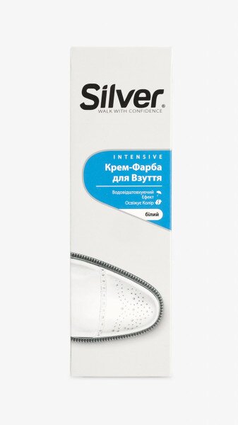 Купить Крем-краска для обуви Silver 75 мл Белый Артикул: 8690757005629 Фото №1