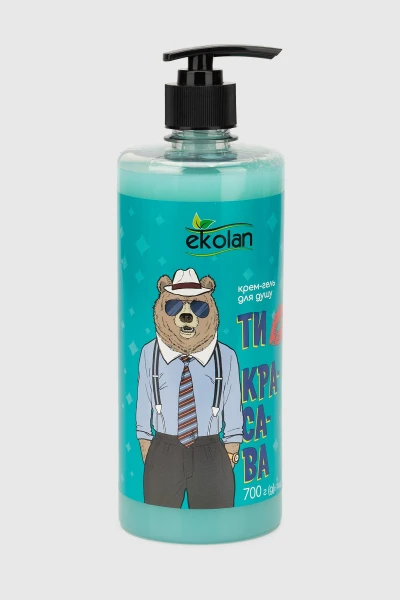 Крем-гель для душа «Ты красава» Ekolan 700г Разноцветный (4820217132426)