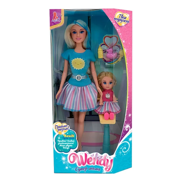 Іграшка Лялька &quot;Wendy Супер мама&quot; 41841 Різнокольоровий
