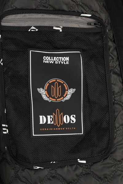 Купить Куртка мужская Demos 82525 2XL Черный Артикул: 2000990945815 Фото №4