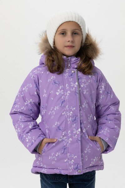 Куртка для девочки Snowgenius H23-062 92 см Сиреневый (2000989629078W)