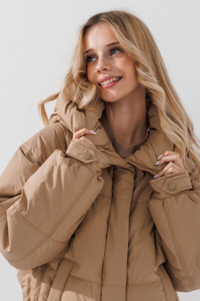 Купить Куртка для девочки Venidise 994071 146 см Бежевый (2000990767547W) Артикул: 2000990767547 Фото №3