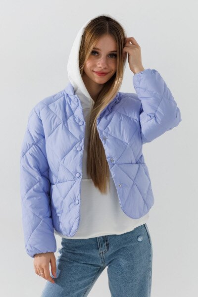 Куртка для дівчинки LAWA GBC02333 122 см Блакитний