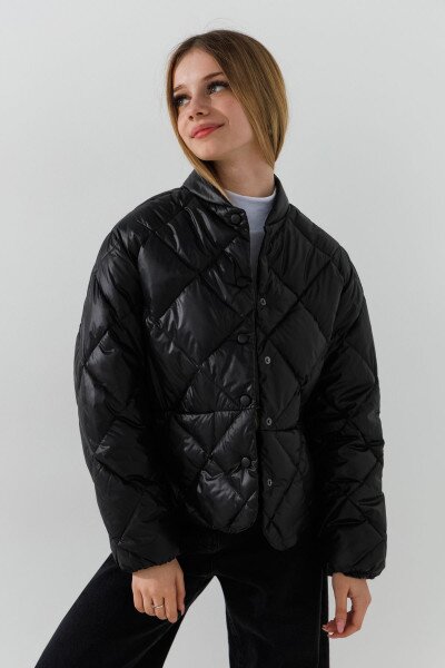 Куртка для дівчинки LAWA GBC02333 122 см Чорний