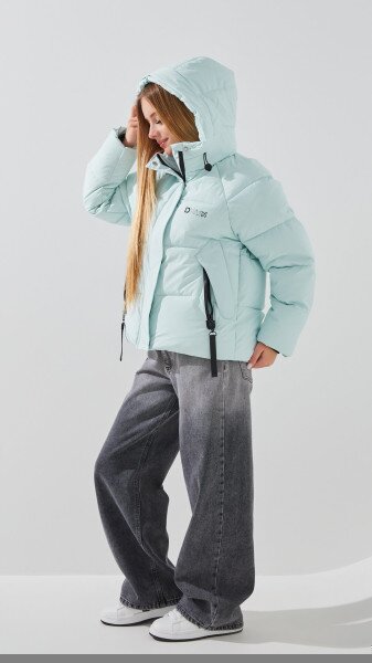 Купити Куртка для дівчинки Snowgenius 25-A4 146 см Блакитний Артикул: 2000999146466 Фото №4