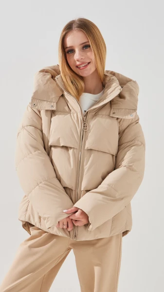 Купити Куртка для дівчинки Snowgenius CP-3H 134 см Бежевий Артикул: 2000999146350 Фото №1