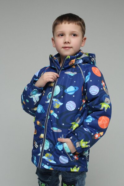Куртка для хлопчика Snowgenius D442-06 92 см Темно-синій (2000989393399D)