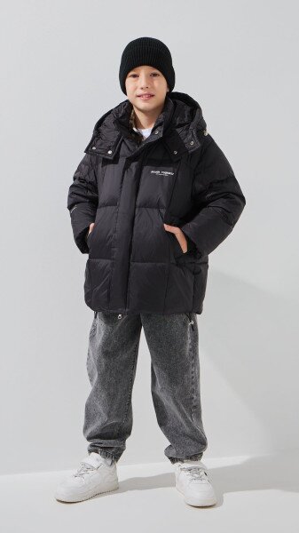 Купить Куртка для мальчика BEI SHUO GB3170 122 см Черный Артикул: 2000991051973 Фото №2